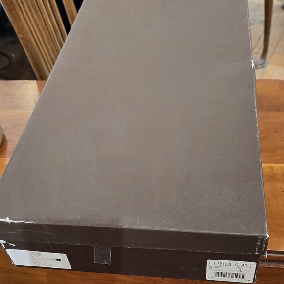 GORGEOUS!! LOUIS VUITTON Noir Veau Glace Tall Boots SZ 40 (US SZ 10) - Picture 12 of 14